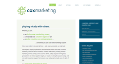 Desktop Screenshot of coxmktg.com